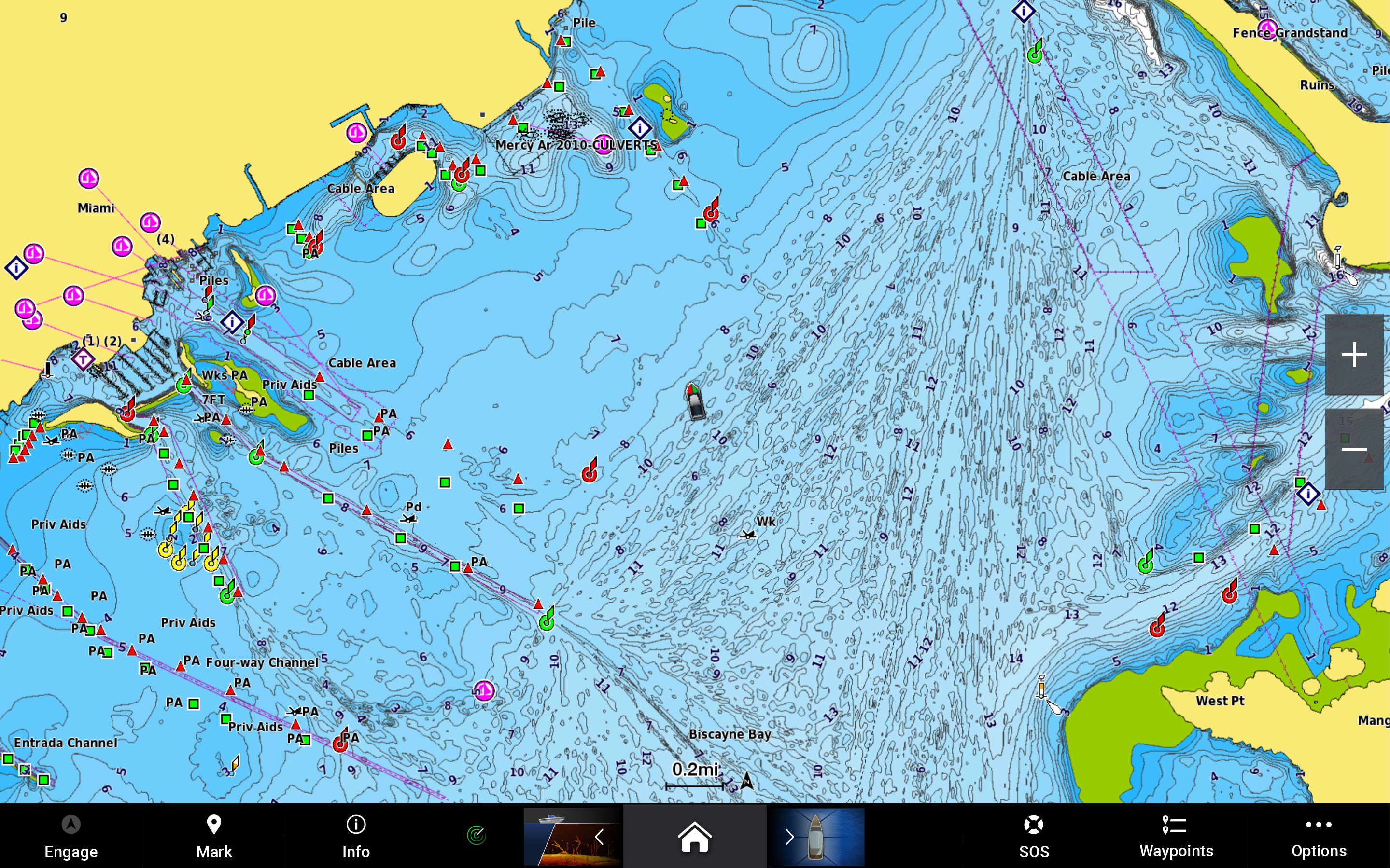Navionics | Garmin Nautical Charts Fishing Maps Features
