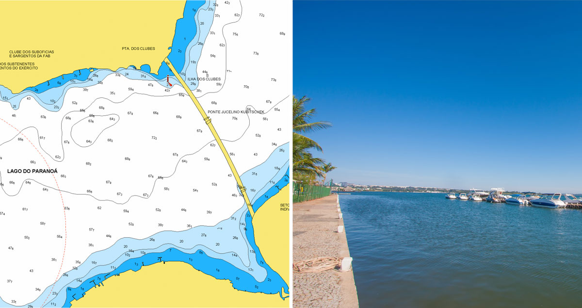 Novas cartas para o Brasil Lago do Paranoá e Rio Tietê